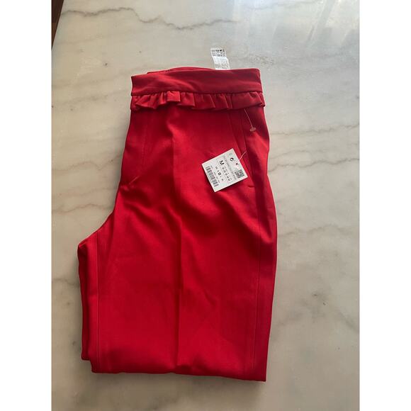 New Zara Ruffle Pants - Picture 5 of 8